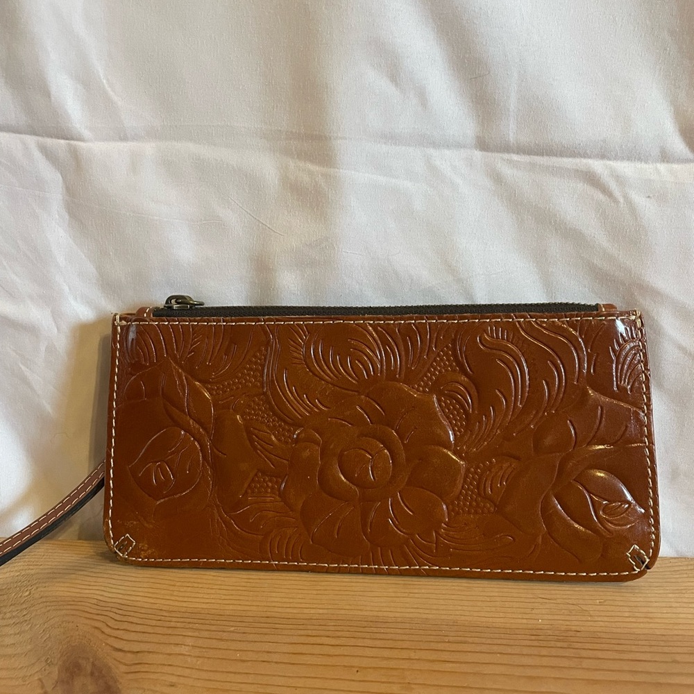 Patricia Nash St. Croce Florence Tooled Wristlet